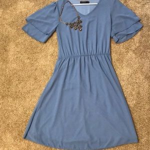 Beautiful blue dress